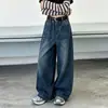 Jeans de Otoño para Niñas 2026 Nuevos Casuales Estilo Coreano para Niñas Tallas Mediana y Grande Bolsillo Trasero con Solapa Jeans de Pierna Curva de Moda