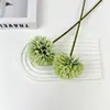 Flores de margarita artificiales para tenis de mesa, decoración de sala de estar, arreglo de escena de boda, accesorios de fotografía, adornos de escritorio, flores de diente de león artificiales