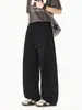 Pantalones caqui holgados de estilo deportivo para exteriores para hombre, pantalones casuales ligeros de trabajo, pantalones rectos holgados de verano que estilizan