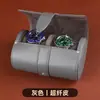 Caja de Colección para Guardar Relojes Caja de Joyería Portátil Caja de Joyería Pequeña para Llevar en Viaje Bolso de Cuero Hecho a Mano para Reloj para Regalo