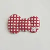 Nuevos Accesorios de Lazo Grande Rojo Lindo DIY Tocado Pasador Lazo de Puntos Decoración para Funda de Teléfono Móvil