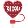 Venta Caliente Transfronteriza Serie de Amor Día de San Valentín Taza de Agua Tapa con Popote 10mm Popote Universal para Fiesta Hebilla Decorativa Tapa Antipolvo