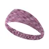 Diadema deportiva para el pelo con estampado exterior, pañuelo para la cabeza antiperspirante, diadema absorbente de sudor para fitness y yoga, diadema de borde ancho para mujer para correr, venta al por mayor