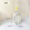Bolsa Transparente Estilo Japonés Bolsa Colgante de Almacenamiento Bolsa a Prueba de Polvo para Muñecas Funda Protectora Bolsa de Almacenamiento para Juguetes de Moda