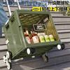 Carrito de Compras Plegable Personalizado para Picnics al Aire Libre, Coches de Camping, Entrega Exprés a Domicilio, Carrito de Compras Plegable de Gran Capacidad