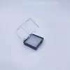 Especimen Mineral Transparente Especimen de Cristal Piedra Cruda Cuadrado de Almacenamiento de Minerales Caja de Exhibición de Plástico Caja de Especimenes Minerales Colección de Educación Científica