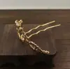 Accesorios Hanfu de Estilo Antiguo, Pasadores Tradicionales, Adornos para el Cabello, Pinzas para el Cabello, Accesorios para el Cabello, Pasadores con Elementos Móviles, Materiales en Estilo Chino Tradicional, Estilo Étnico