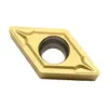 DCMT070204 Cuchilla CNC especializada en forma de diamante para piezas de acero, herramienta de torneado CNC interna y externa de 55 grados