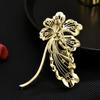Nuevo Broche de Ropa de Flor Xiangyun Simple Estilo Nacional Esmalte Flor Brocado Elegante Creativo Abrigo Accesorios Cheongsam