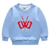 Juego Transfronterizo ropa de invierno para niños nueva ropa para niños a prueba de frío niño bebé suéter con felpa gruesa doble capa abrigo grueso top