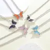 Accesorios para Joyería DIY Hebilla Magnética de Llave Mariposa Hebilla de Conexión para Pulsera y Collar Hebilla Magnética Hebilla de Eslabón de Cadena de Cola W423