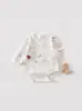 Roupa de Bebê Manga Longa Saco Fart Roupas Primavera, Outono e Inverno Base Camada Infantil Algodão Puro Etiqueta A Sem Ossos Triângulo Macacão Roupa Externa Roupas de Escalada