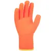 Fabricante Original Luvas de Trabalho de Proteção para Operações de Mineração e Manuseio, Malha Terry de Poliéster 7-Gauge para Inverno, Quentes e Confortáveis