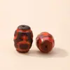 Pingente de Ágata Dzi de Nove Olhos Estilo Antigo Vintage, Pingente de Ágata Dzi Buddha de Xizang, Nova Ágata Dzi Buddha Retro de Guangzhou