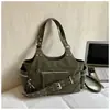 Bolso Retro Texturizado de Alta Gama para Mujer 2025 Nuevo Invierno Moda Bolso de Hombro Cruzado Versátil Bolso Tote para Viajes Cotidianos Trendy