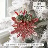 Decoración navideña transfronteriza Adornos para árbol de Navidad Guirnaldas pequeñas de estilo boscoso de alta gama Colgantes de coche de Navidad Decoración para el ambiente de fiesta