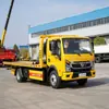 Chasis de Camión Pesado para Remolque Dongfeng Marca Azul Yunnei de 160 Caballos de Fuerza con Bastidor de Tres Capas y Eje Trasero Grande, Especializado para Rescate