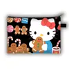 Nuevo Monedero Grande de Navidad de Hello Kitty para Niños, Bolso de Mano con Asa Larga de Gran Capacidad para Cosméticos, Lindo Bolso Cruzado