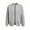 Chaqueta cárdigan con hebilla metálica de remaches, suéter tejido para hombre, abrigo de lana casual de negocios para otoño e invierno, comercio exterior venta al por mayor transfronteriza