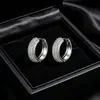 Brincos de Argola com Pedras Artificiais Semi-montados Xu Ping Liga de Cobre Luxo Leve Temperamento Geométricos Argolas Redondas para Orelha Brinco Estilo Europeu