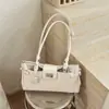 Bolso cruzado nuevo para mujer 2026, bolso baguette casual de moda, bolso de hombro simple casual retro elegante para debajo del brazo