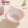 Tazón con Asa, Caja de Suplementos Alimenticios, Tazón de Vidrio para Calentar en Microondas de Aspecto Premium, Recipiente Crujiente de Vidrio, Caja de Comida, Mini Lonchera