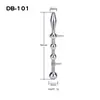 Vibrador Metal Olho de Cavalo Sm Brinquedo Alternativo Massageador de Próstata Dispositivo de Masturbação Masculina Bastão de Expansão Uretral Masculino