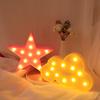 Luz de Noche LED con Forma de Copo de Nieve de Cactus, Luces Decorativas, Luces Decorativas para Árbol de Navidad, Lámpara de Mesa para Niños, Decoración Festiva