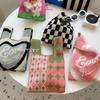 Bolsas de Regalo Gruesas Hechas a Medida, Bolsos Cubo para Teléfono Móvil, Bolsos de Punto, Bolsos Tejidos, Bolsos de Campana de Mano, Bolsos Tote de Gran Capacidad