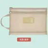 Bolsa para materia Morandi bolsa para materia de estudiante bolsa de malla de doble capa bolsa de clasificación para el aprendizaje bolsa para archivos de trabajo A4 bolsa de información