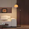 Luminária de chão Yuzu Vintage com prateleira integrada para sala de estar ao lado do sofá, luminária de mesa de cabeceira retrô para quarto casa