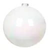 Navidad Nueva y Colorida Bola Blanca Navideña Bola Blanca Fantasía para Mascotas Decoración de Árbol de Navidad Bola Transparente Colorida Galvanizada