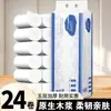 Rolos de papel higiênico em embalagens econômicas para atacado, rolos de papel tissue de polpa de madeira para uso doméstico, papel higiênico sem miolo