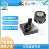 Shengze Pu Recomenda Espremedor Quadrado de Alta Potência com Múltiplas Velocidades, Pequeno Eletrodoméstico com Interruptor Rotativo A4F03 Sem Orelhas, com Tampa