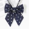 Pajarita de Lunares Estilo Universitario Japonés JK Accesorios de Ropa Uniforme de Licenciatura Uniforme de Marinero Cuello de Camisa Versátil Chica Floral