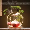 Humidificador de água da sorte criativo decoração de veado da fortuna água circulante corredor sala de estar escritório presente de inauguração de casa