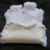 Venta directa de fábrica: rodilleras y protectores de cintura de piel de conejo Rex blanco de invierno, accesorios hechos a mano, piel madura entera de conejo Rex