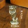 Tang Teng arte de cobre latón koala adornos de incienso hogar sala de estar doble uso adornos de bronce de cobre puro artesanías lote