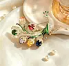 Moda Ramillete Broche Transfronterizo Alto Nivel para Mujer Anti-luz Mariposa Broche Alto Nivel Sensación Nicho Nuevo Ramillete Accesorios