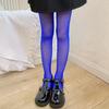 Calcetines Estilo Europeo y Americano con Pedrería para Mujeres Menudas, Calcetines de Red, Leggings de Moda con Pedrería, Leggings Calados, Calcetines Coloridos para Mujeres Menudas