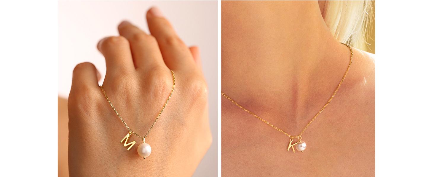 gold necklaces for women initial necklaces for women pearl necklace for women