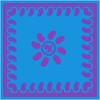 Lenço de Cabeça Novo Retrô Flor Caju Grande Feminino Decorativo Envoltório de Peito Lenço Quadrado Grande Xale Lenço Proteção Solar