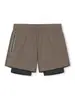 Pantalones cortos deportivos elásticos transfronterizos para hombre, para fitness y running en verano, de secado rápido, universales para adultos