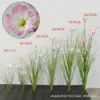 Decoração de Casamento Buquê de Flores Artificiais Gérbera Ramo Único Flor de Plástico Flores Falsas Transfronteiriças Gérbera Única Flor Artificial Única Gérbera