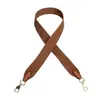 Accesorios de Correa para el Hombro Evelyne Lona de Algodón Puro Cuero de Vaca Cuero Genuino Correa para Bolso Cruzado Correa para Bolso de Hombro Único Correa Ancha para el Hombro