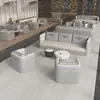 Lobby de Oficina de Ventas Recepción Sofá Cabina Área de Descanso Oficina de Negocios Sofá de Reunión Juego de Mesa y Sillas