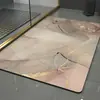 Alfombrilla de Piso de Barro Diatomeo Suave Mármol, Alfombrilla Absorbente, Alfombrilla Antideslizante para Baño, Alfombrilla para Piso de Baño, Alfombra de Baño de Secado Rápido