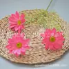 3 Crisântemos Artificiais de Verão Jardim Monet Cerimônia de Casamento Flores Artificiais 3D Margaridas Camomila Gérbera Flores Falsas Exportação