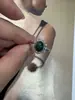 Anillo de Ópalo Natural Plata 925 Incrustado Anillo Suelto para Mujer