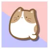 Desenho Animado Anime Gatinho Fofo Acrílico Dupla Face Clipe de PP Gato Fofo Clipe de Decoração para Diário Pasta de Arquivo para Escritório